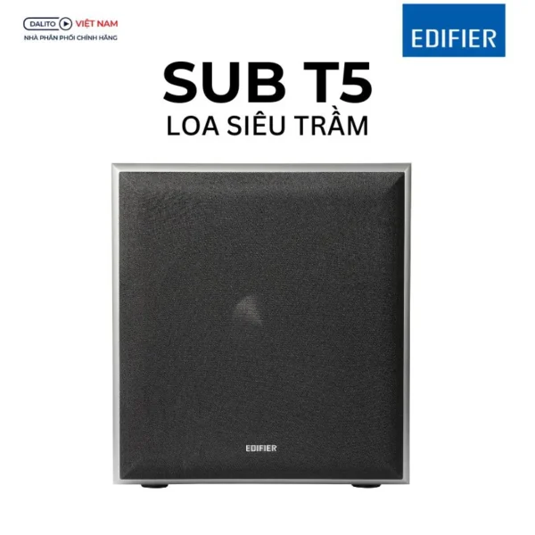 Loa máy tính subwoofer EDIFIER T5, màu đen - Hình ảnh 2